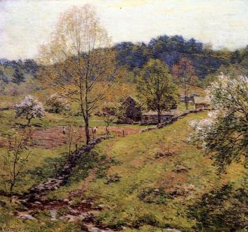 Maytime Artwork by Willard Leroy Metcalf