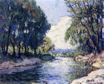 Edge of Lake Lenape Artwork by Walter Emerson Baum