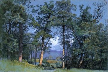 Coppet, Lake Geneva Artwork by William Stanley Haseltine