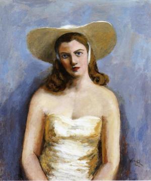 Southern Belle Artwork by Walt Kuhn