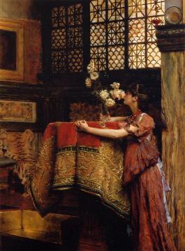 In My Studio Artwork by Sir Lawrence Alma Tadema