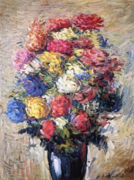 Chrysanthemums Artwork by Nicolas Tarkhoff