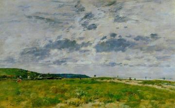 Deauville, The Dunes Artwork by Eugène-Louis Boudin