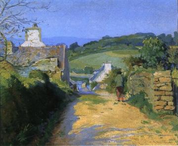 Country Road Artwork by Abel George Warshawsky