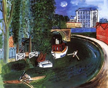 Rowers Artwork by Raoul Dufy