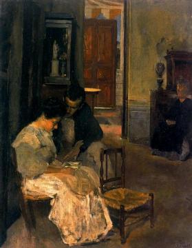 Pareja de novios Artwork by Jose Mongrell Torrent