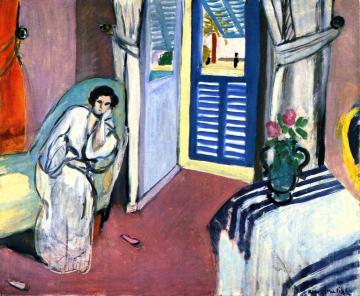 Woman on a Sofa Artwork by Henri Matisse