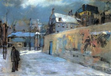 After The Rehearsal Artwork by Everett Shinn