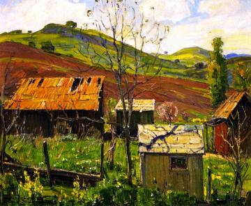 Foothill Ranch Artwork by William Wendt