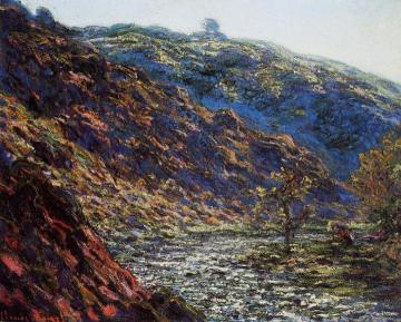 Gorge of the Petite Creuse Artwork by Claude Oscar Monet