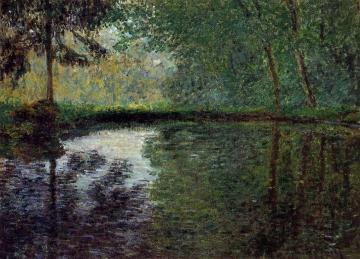 The Pond at Montgeron Artwork by Claude Oscar Monet