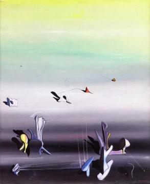 J'avais déjà cet âge que j'ai Artwork by Yves Tanguy