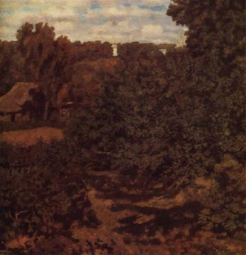 Corner of the Garden Artwork by Nikolai Krymov