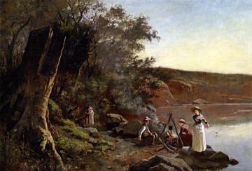 Picnic at Studley Park Artwork by Frederick McCubbin