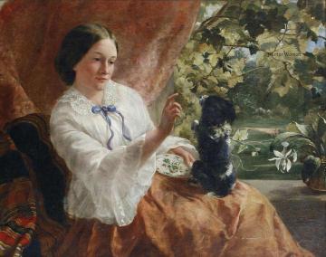 The Obedience Class Artwork by Sophie Anderson