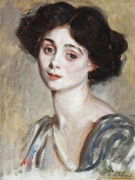 Lady Marjorie Manners Artwork by Jacques Emile Blanche