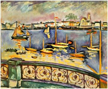 Port of Antwerp Artwork by Georges Braque