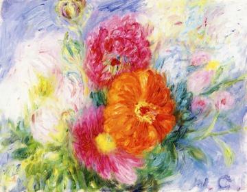 Study of Flowers Artwork by William James Glackens