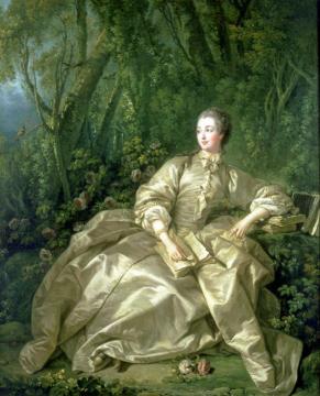 Madame De Pompadour Artwork by Francois Boucher