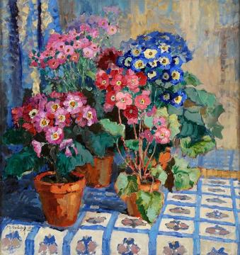Flowers Artwork by Konstantin Gorbatov