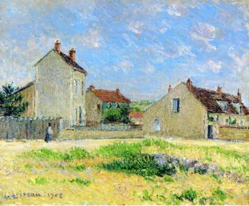 Landscape, near Auxerre Artwork by Gustave Loiseau