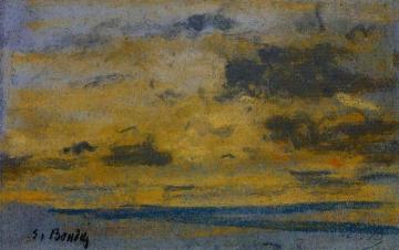 Seascape Artwork by Eugène-Louis Boudin