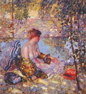 Sylvan Dell Artwork by Richard Edward Miller