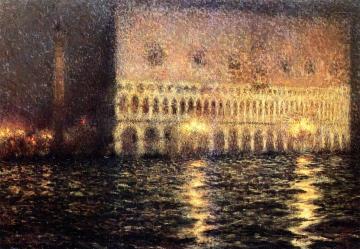 The Ducal Palace Artwork by Henri Le Sidaner