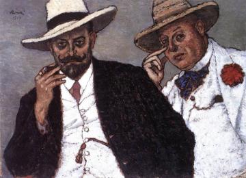 Lajos And Ödön Artwork by József Rippl-Rónai