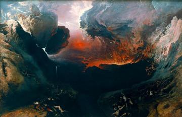 The Great Day of His Wrath Artwork by John Martin
