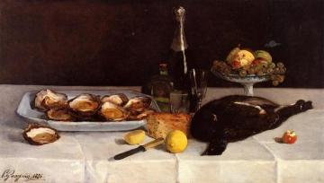 Still Life with Oysters Artwork by Paul Gauguin
