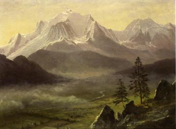Grand Tetons Artwork by Albert Bierstadt