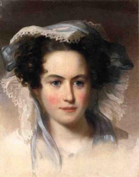 Portrait of Mrs. C. Ford Artwork by Thomas Sully