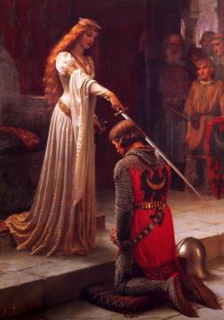The Accolade Artwork by Edmund Blair Leighton
