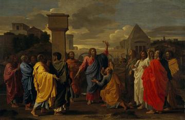 The Seven Sacraments : Ordination Artwork by Nicolas Poussin