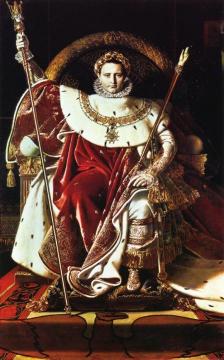 Napoleon As Jupiter Enthroned Artwork by Jean Auguste Dominique Ingres