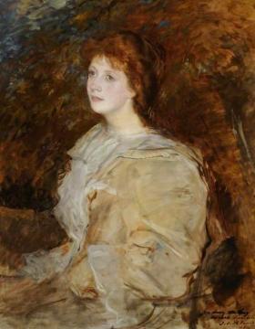 Mabel Beardsley Artwork by Jacques Emile Blanche