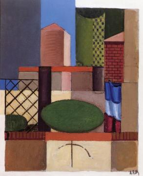 Cafe Terrace Artwork by Alfred Reth