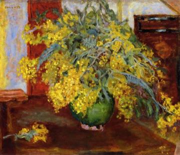 Mimosa Artwork by Pierre Bonnard