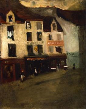 Paris Street Artwork by Guy Pene Du Bois