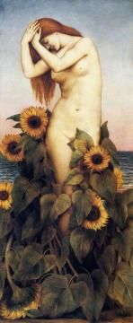 Clytie Artwork by Evelyn de Morgan