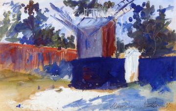 The Windmill Artwork by Maurice Utrillo