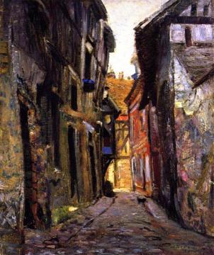 Ruelle Malot, Vernon, France Artwork by Joseph Kleitsch