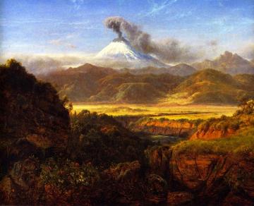 Cotopaxi Artwork by Louis Remy Mignot