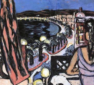 Promenade Des Anglais In Nice Artwork by Max Beckmann