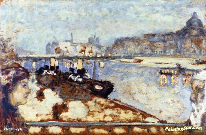The Quays of Paris Artwork by Pierre Bonnard