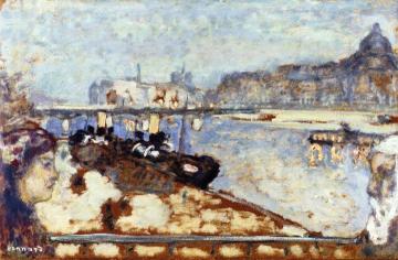 The Quays of Paris Artwork by Pierre Bonnard