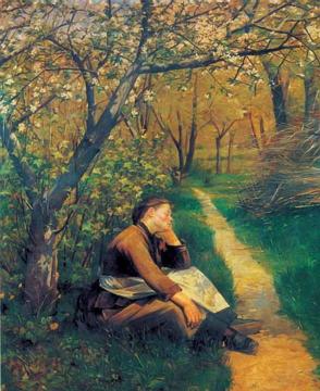 Spring Artwork by Marie Bashkirtseff