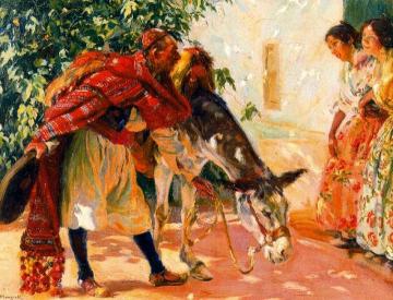 El saludo Artwork by Jose Mongrell Torrent