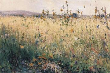 Oat Field, Lyron, 1887 Artwork by Karl Nordstrom